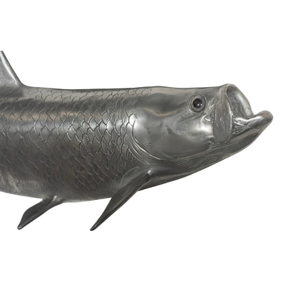 Tarpon Fish by Phillips Collection. Made from resin in a coastal style.