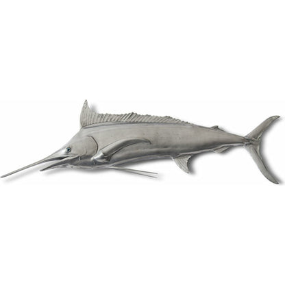 Blue Marlin Fish by Phillips Collection. Made from resin in a coastal style.
