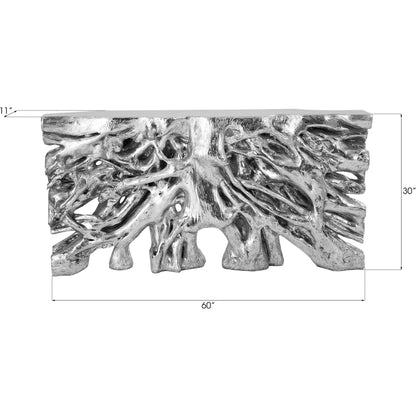 Square Root Console Table by Phillips Collection. Made from resin in a eclectic & global style.