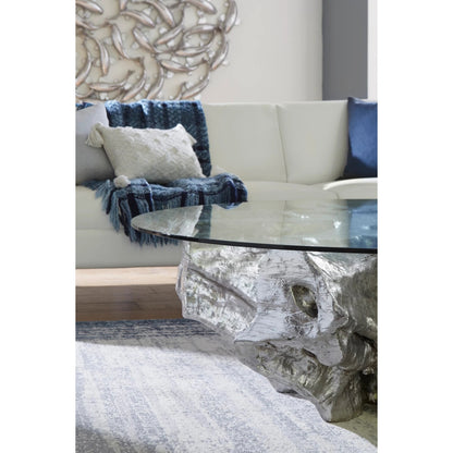 Freeform Coffee Table by Phillips Collection. Made from resin in a modern style.