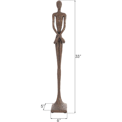 Skinny Female Sculpture by Phillips Collection. Made from unique in a eclectic & global style.