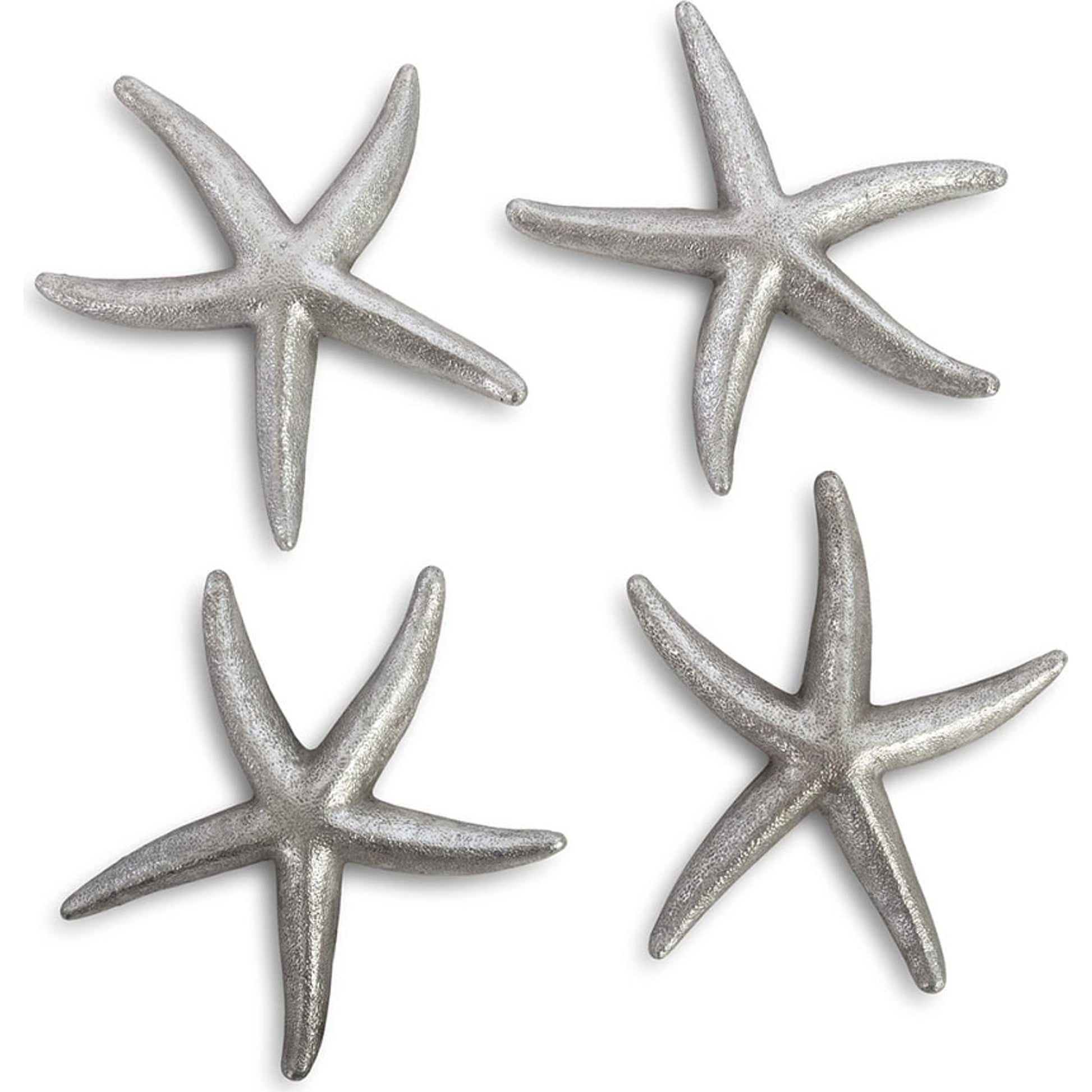 Starfish (Set of 4) by Phillips Collection. Made from resin in a coastal style.