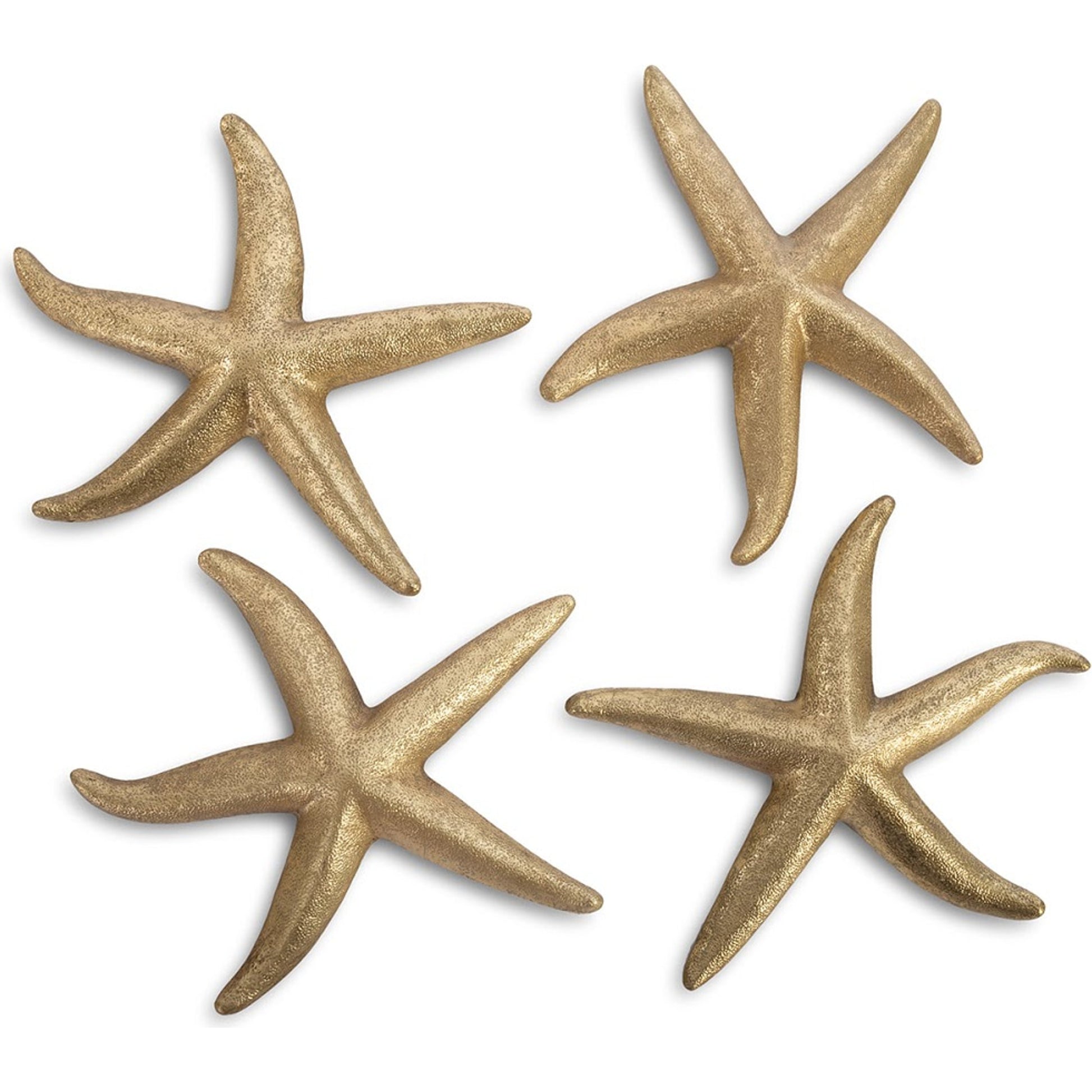 Starfish (Set of 4) by Phillips Collection. Made from resin in a coastal style.