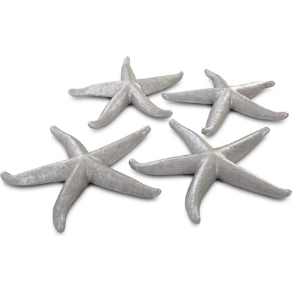 Starfish (Set of 4) by Phillips Collection. Made from resin in a coastal style.