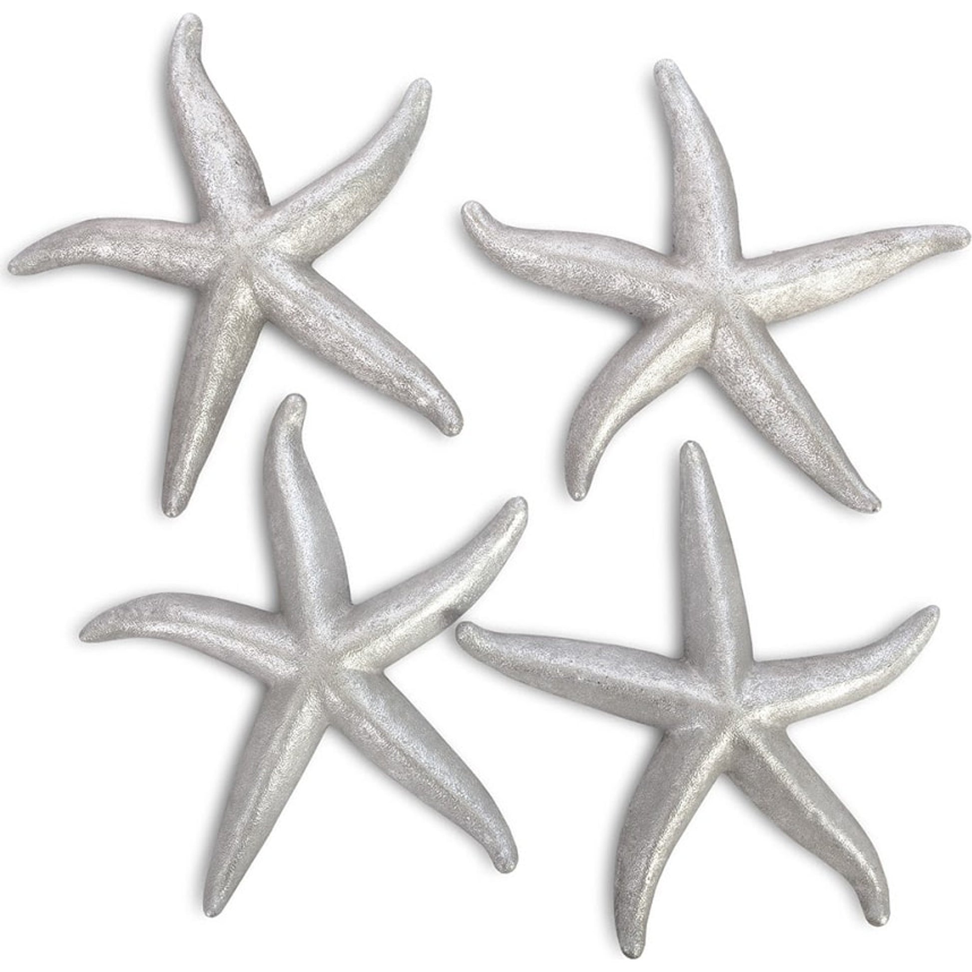 Starfish (Set of 4) by Phillips Collection. Made from resin in a coastal style.
