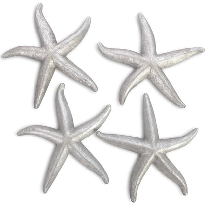 Starfish (Set of 4) by Phillips Collection. Made from resin in a coastal style.