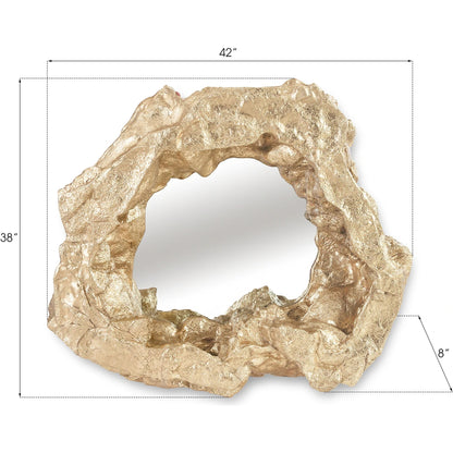 Rock Pond Mirror by Phillips Collection. Made from resin in a eclectic & global style.