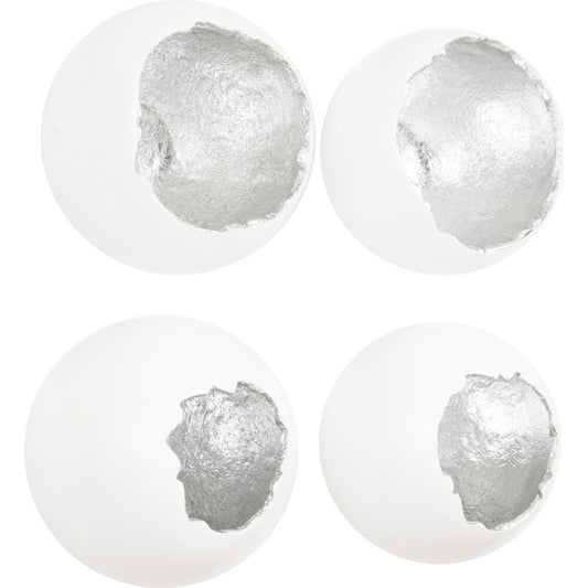 Broken Egg Wall Art (Set of 4) by Phillips Collection. Made from resin in a modern style.