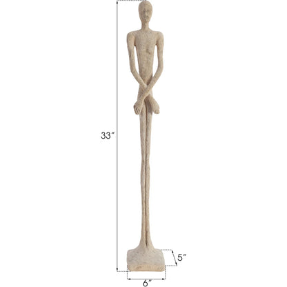 Skinny Male Sculpture by Phillips Collection. Made from unique in a eclectic & global style.