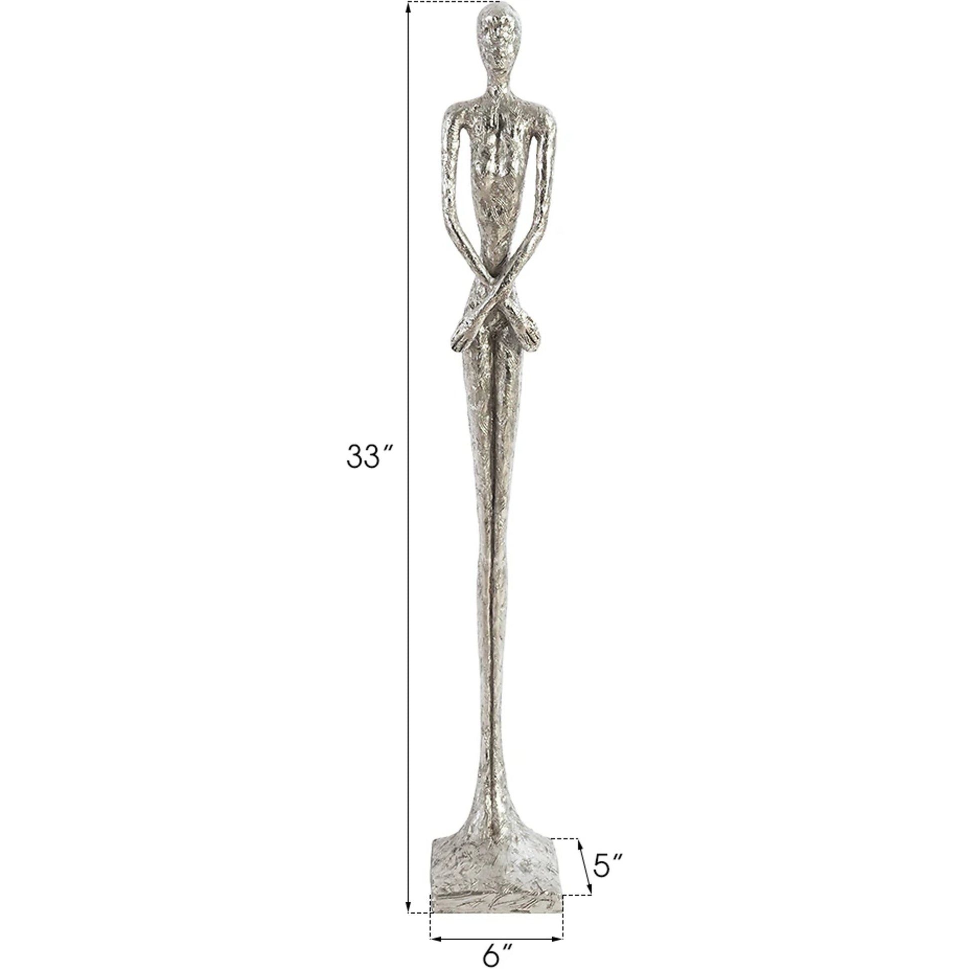 Skinny Female Sculpture by Phillips Collection. Made from unique in a eclectic & global style.