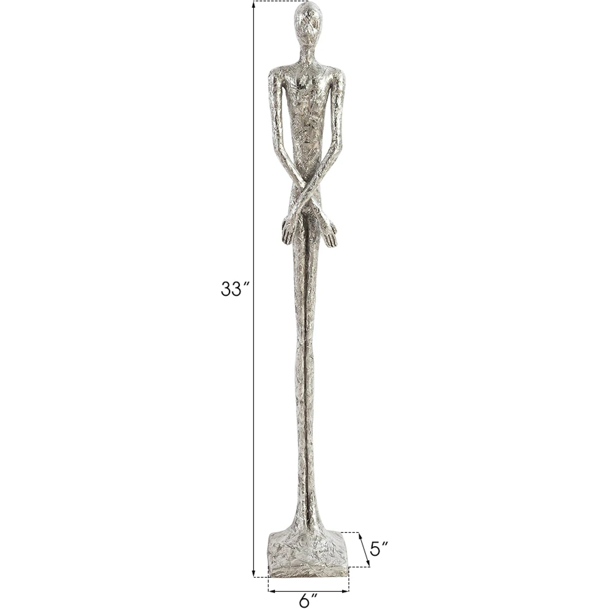 Skinny Male Sculpture by Phillips Collection. Made from unique in a eclectic & global style.