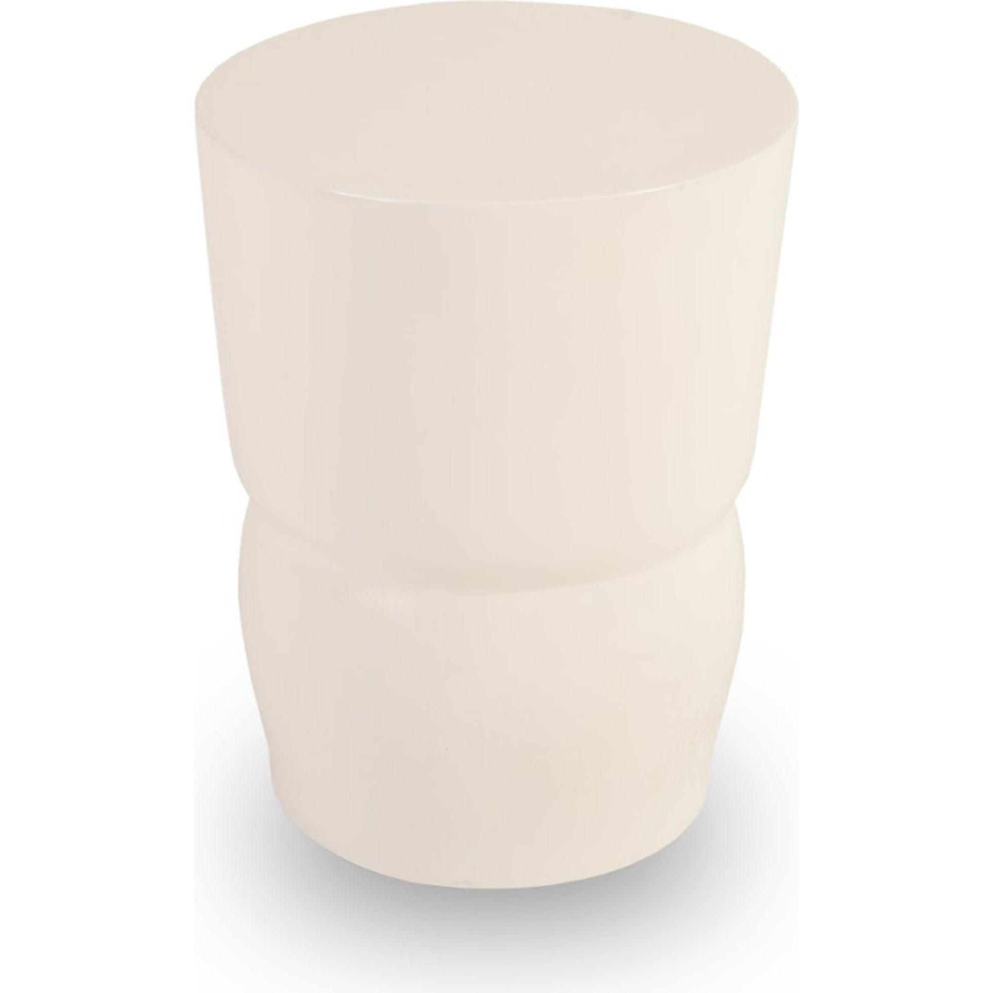 Carved Stool by Phillips Collection. Made from resin in a modern style.
