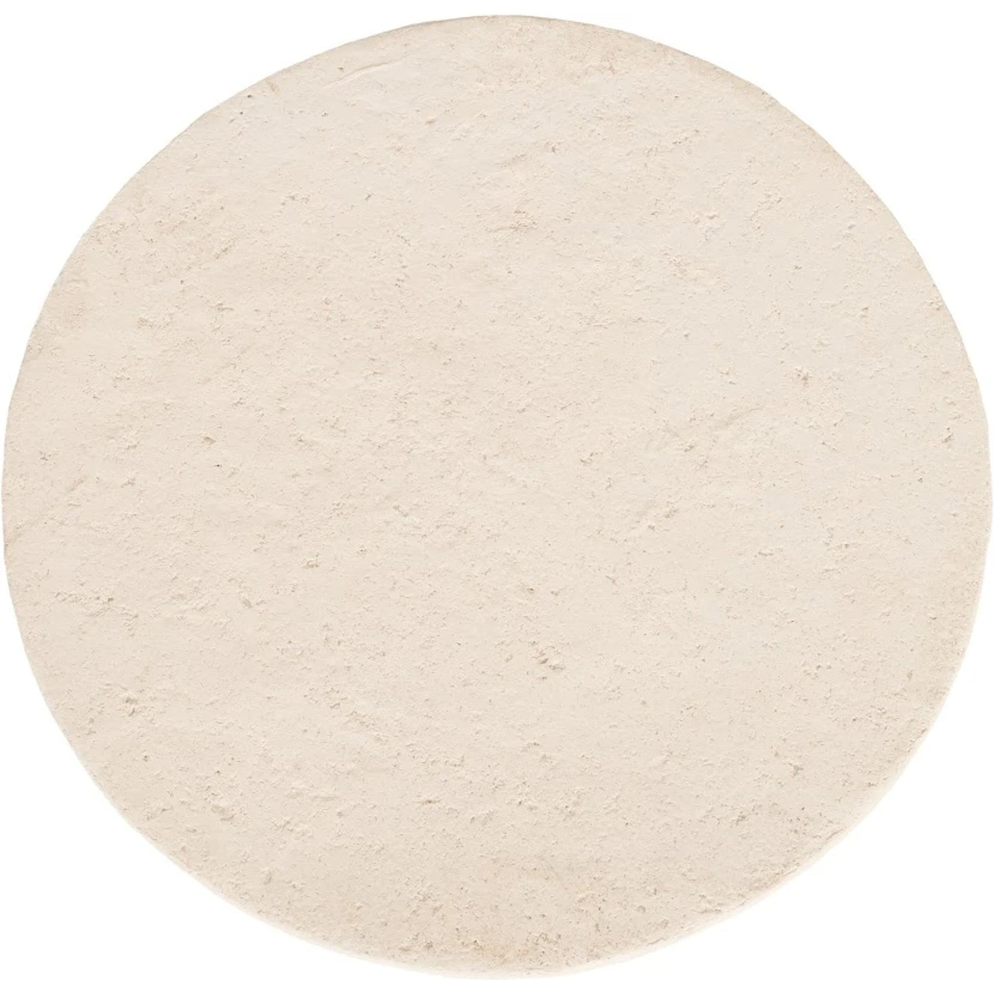 Boulder Side Table by Phillips Collection in off white and stone cast. Made from resin, stone in a eclectic & global style.
