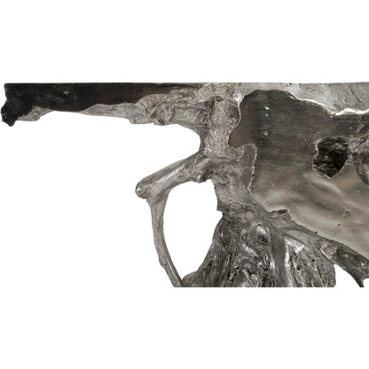 Freeform Console Table by Phillips Collection. Made from unique in a rustic style.