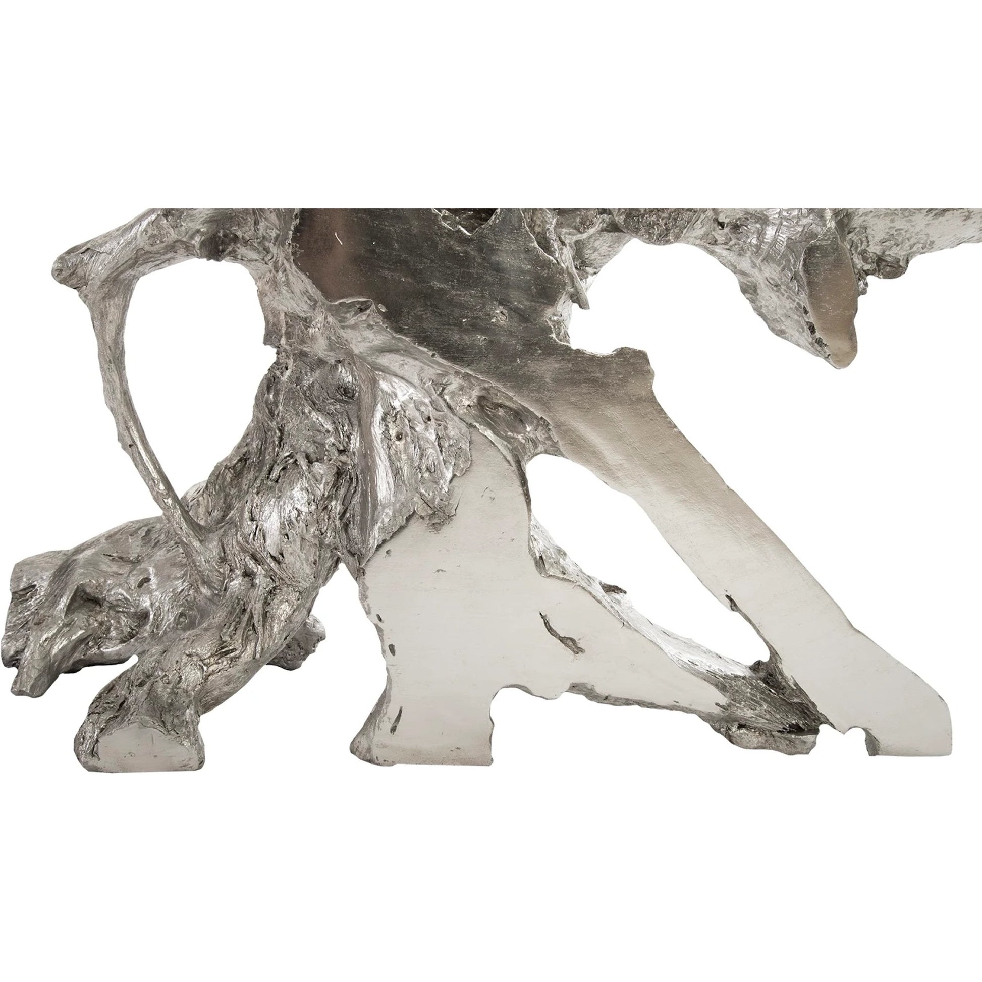 Freeform Console Table by Phillips Collection. Made from unique in a rustic style.