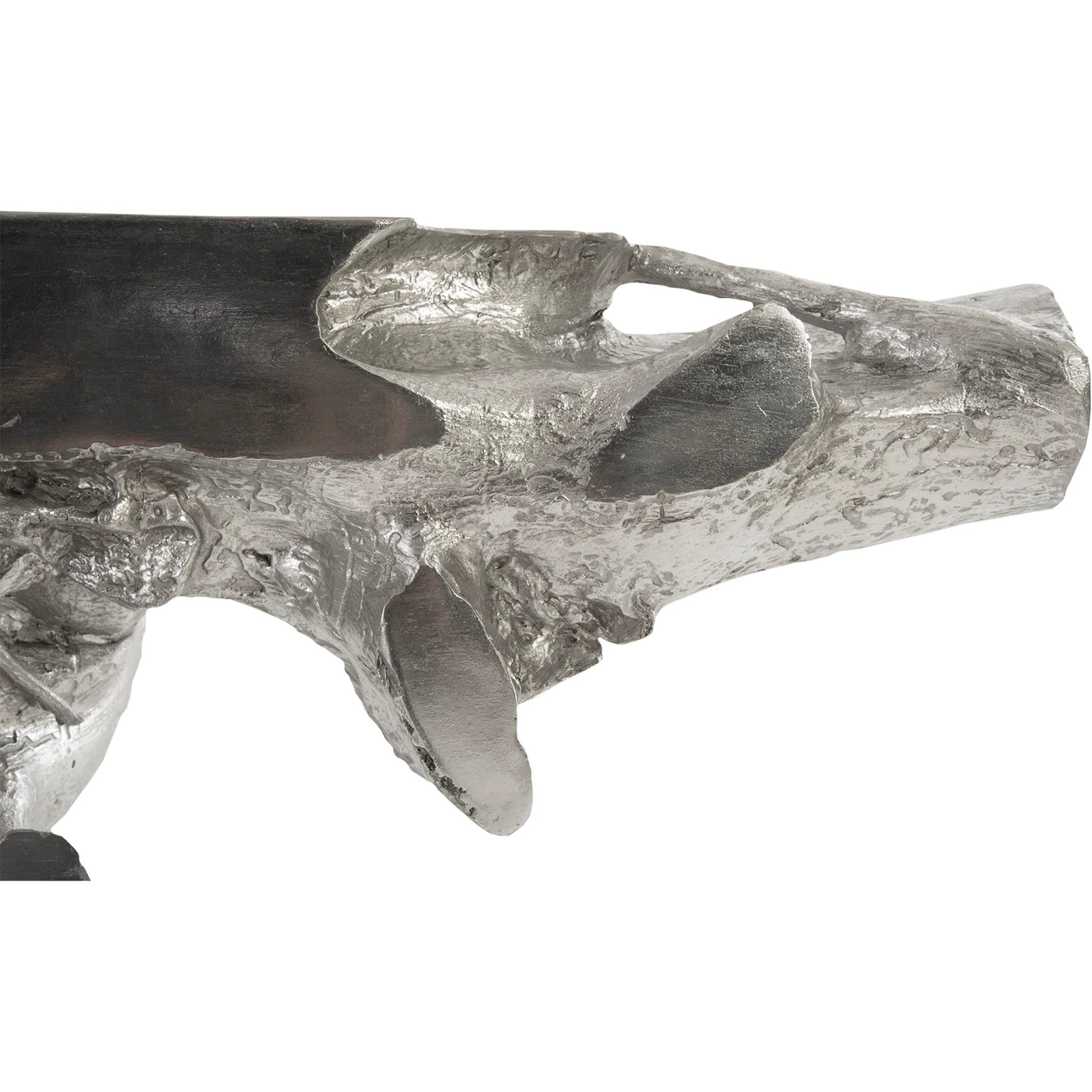 Freeform Console Table by Phillips Collection. Made from unique in a rustic style.