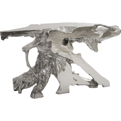 Freeform Console Table by Phillips Collection. Made from unique in a rustic style.