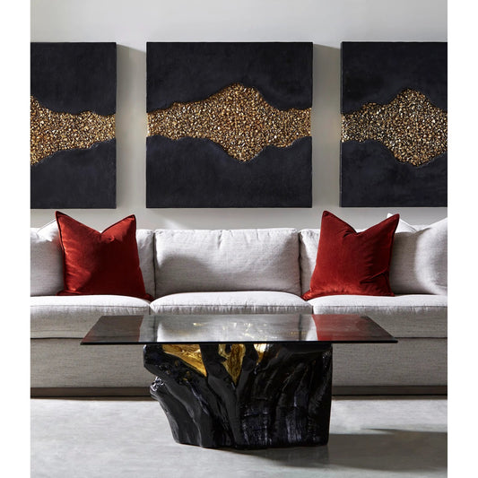 Freeform Coffee Table by Phillips Collection. Made from resin in a modern style.