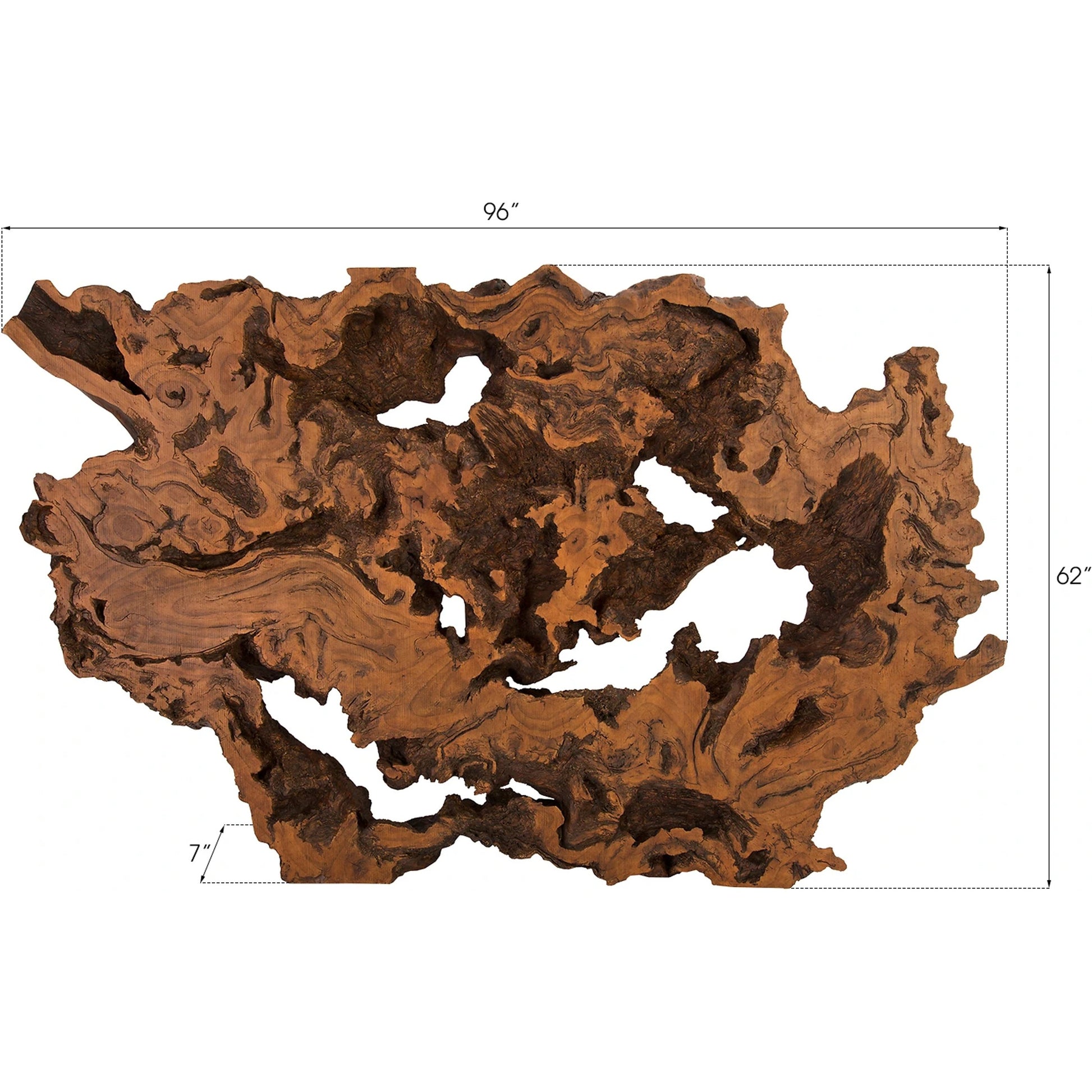 Burled Root Wall Art II by Phillips Collection. Made from resin in a modern style.