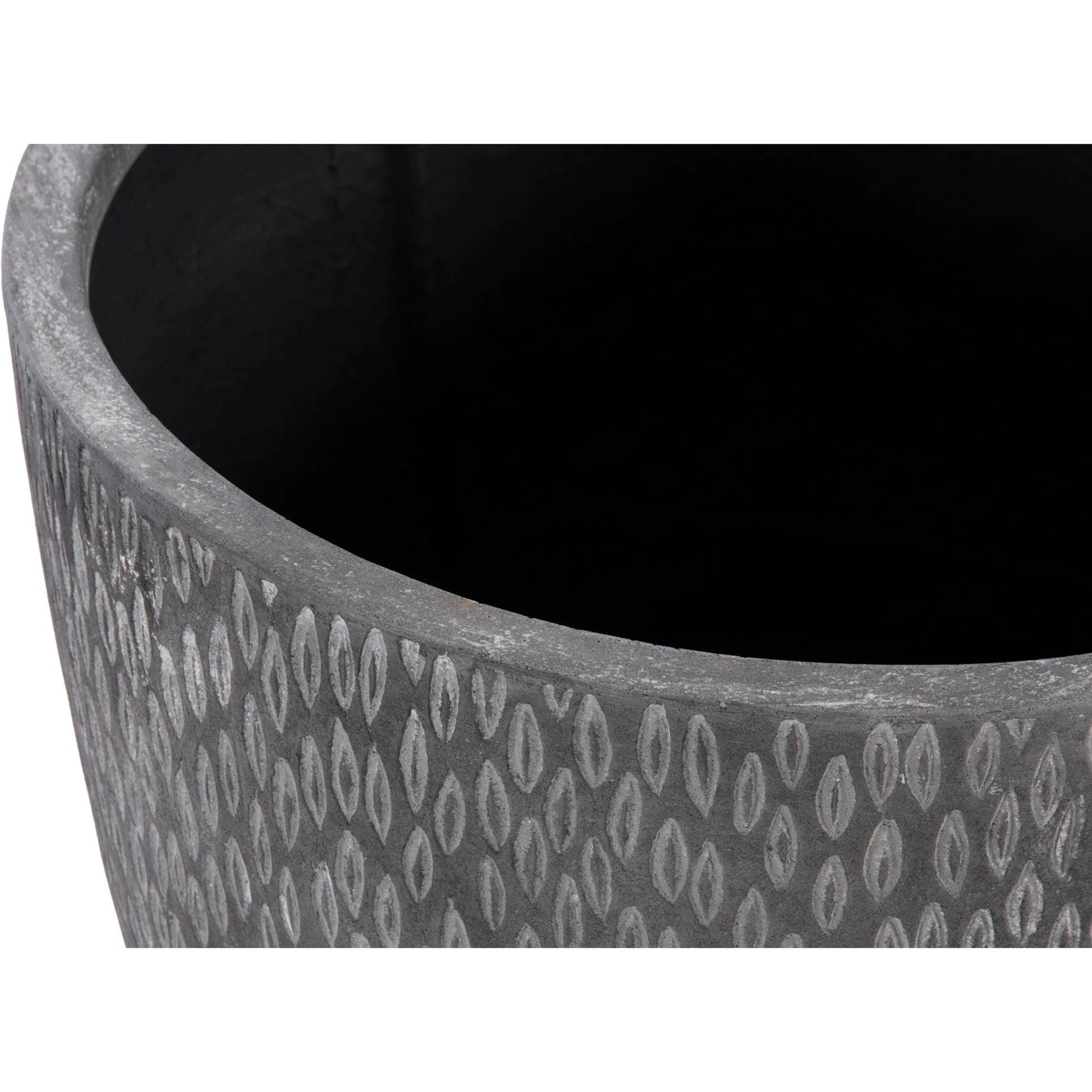 Griswold Planter by Phillips Collection in gray and gray. Made from resin composite in a eclectic & global style.