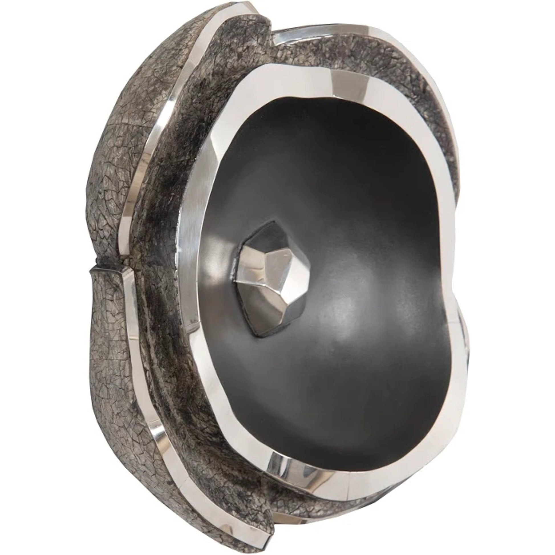 Pen Shell Wall Art by Phillips Collection in black, silver. Made from resin metal, stainless steel in a eclectic & global style.