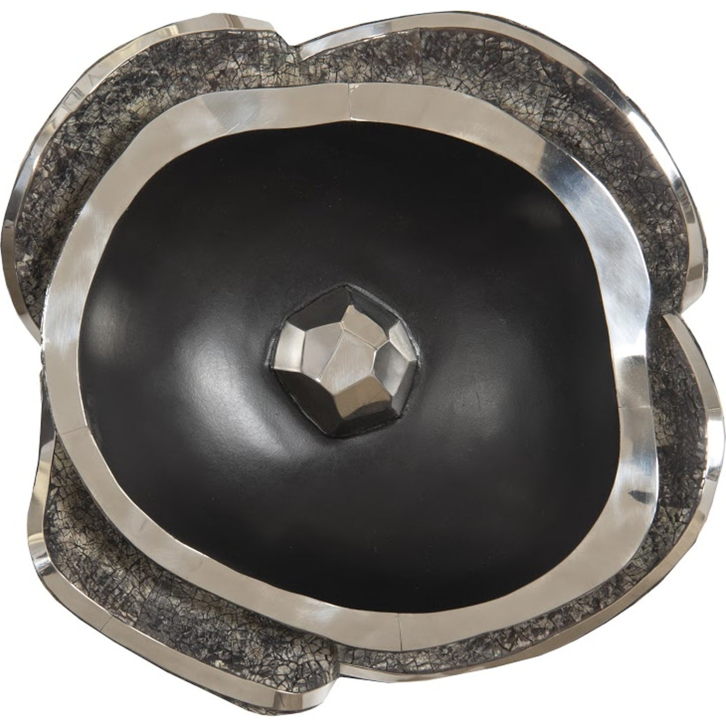 001 SR-939572 | Primary Silo | Pen Shell Wall Art by Phillips Collection in black, silver. Made from resin metal, stainless steel in a eclectic & global style.