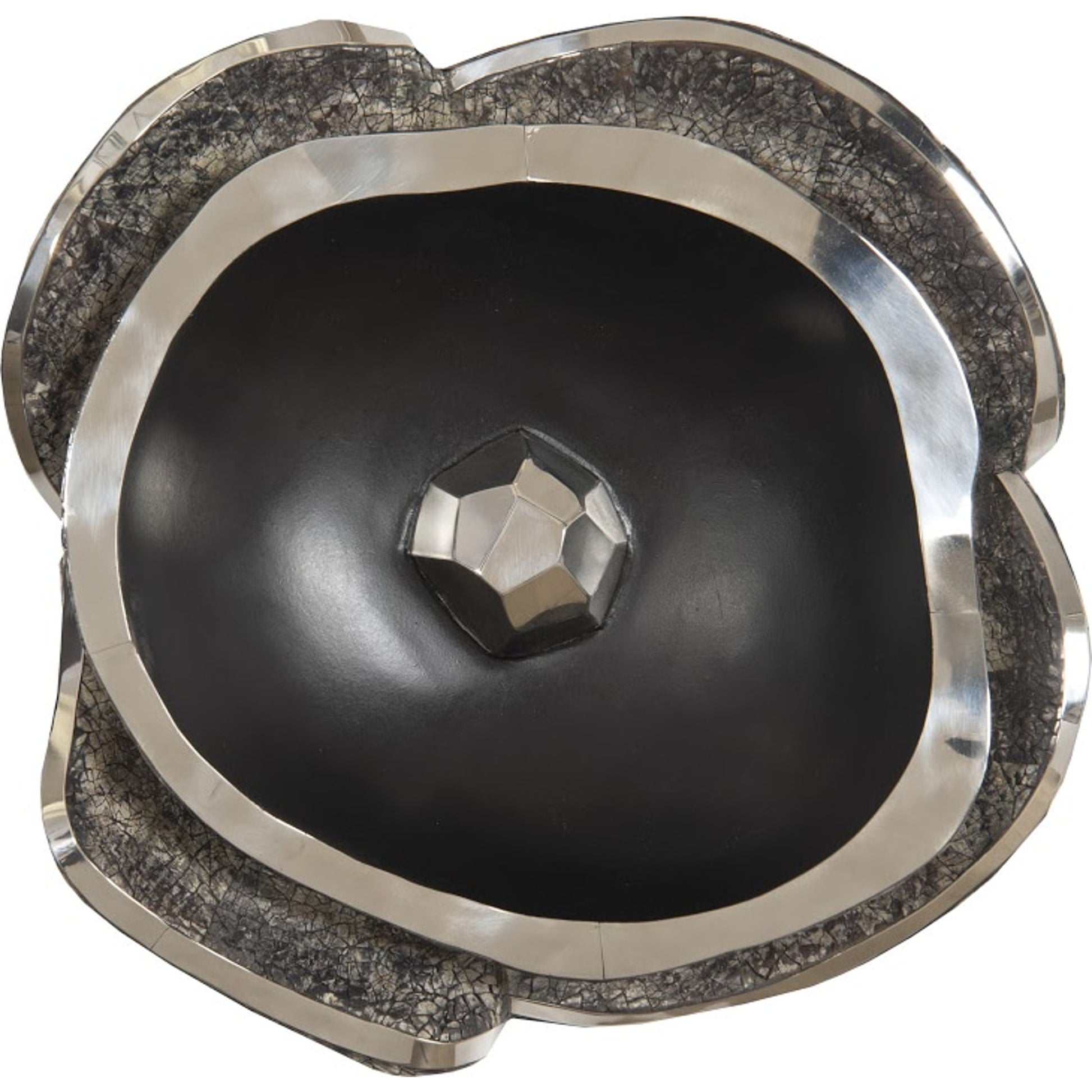 Pen Shell Wall Art by Phillips Collection in black, silver. Made from resin metal, stainless steel in a eclectic & global style.