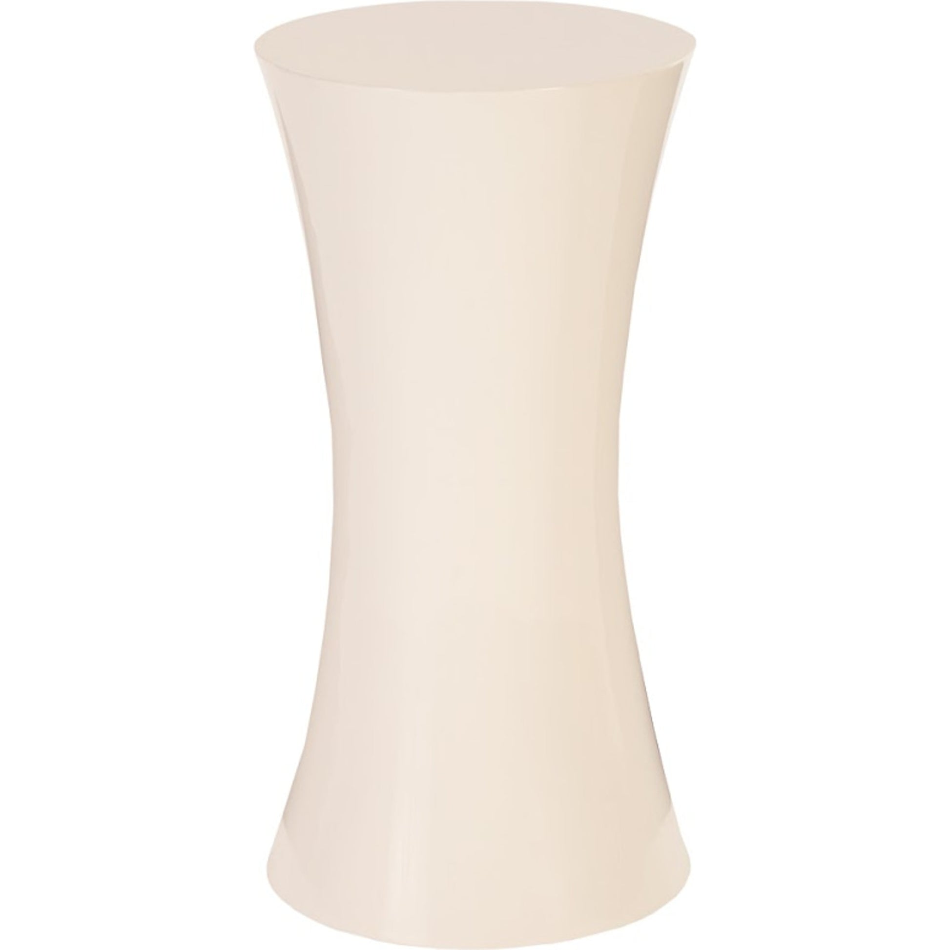 Ave Pedestal by Phillips Collection in white and white. Made from resin in a modern style.