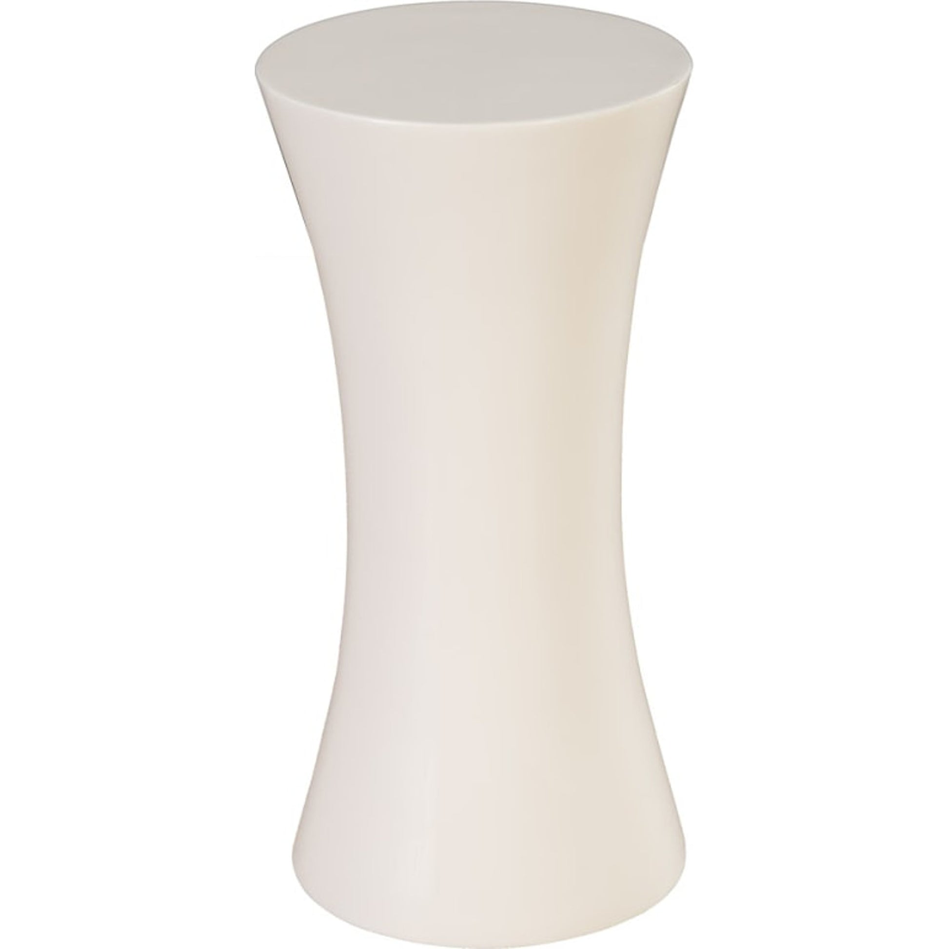 Ave Pedestal by Phillips Collection in white and white. Made from resin in a modern style.