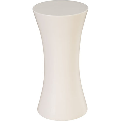Ave Pedestal by Phillips Collection in white and white. Made from resin in a modern style.