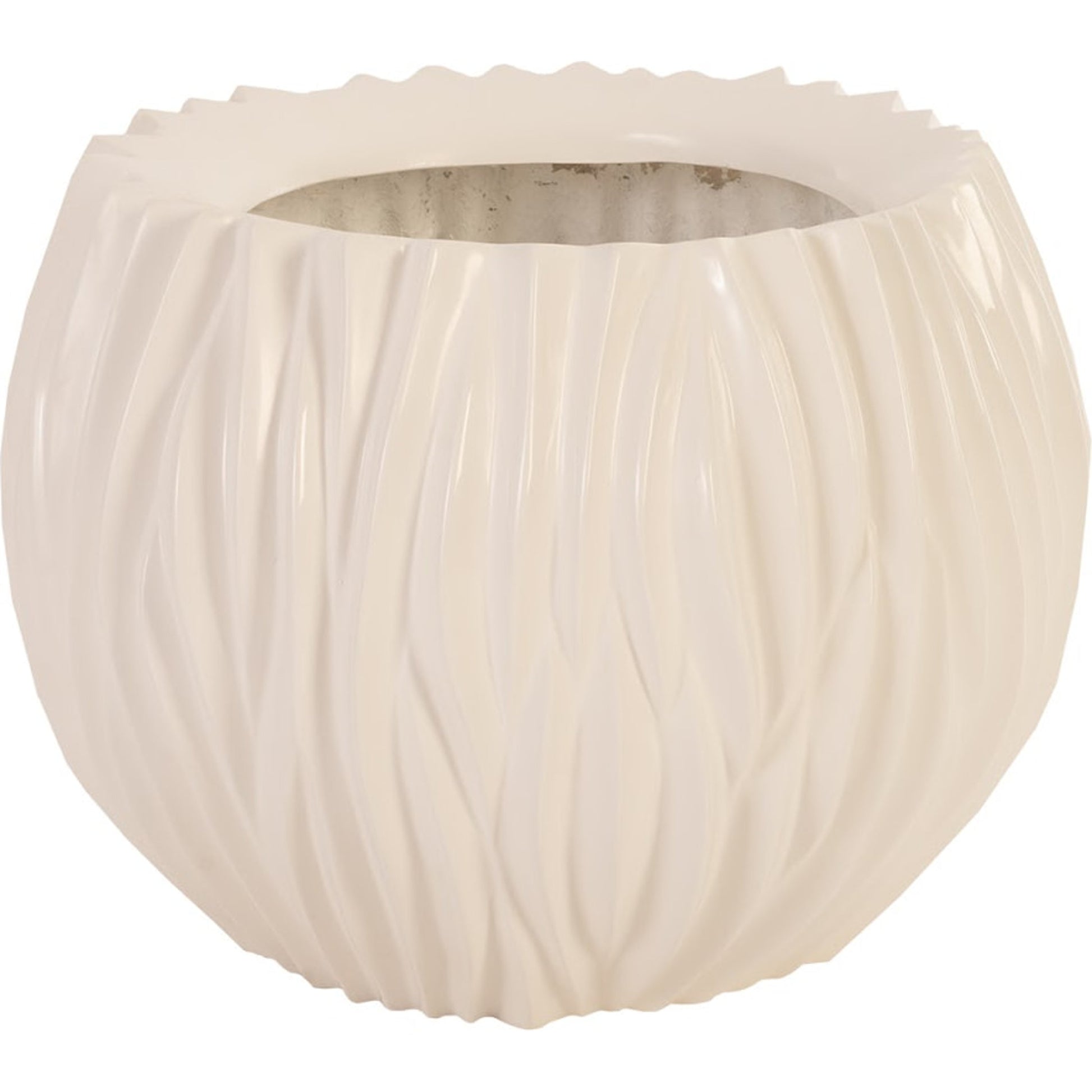 Alon Planter by Phillips Collection. Made from resin in a coastal style.