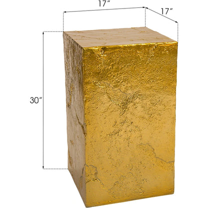 Slate Pedestal by Phillips Collection. Made from resin in a modern style.