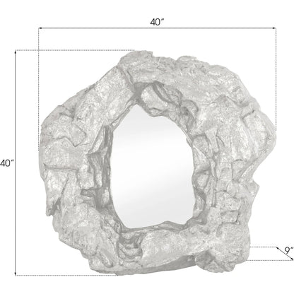 Rock Pond Mirror by Phillips Collection. Made from resin in a eclectic & global style.