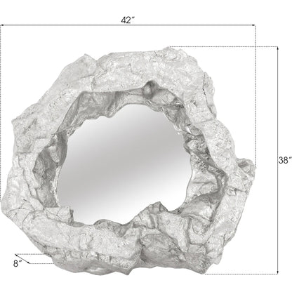 Rock Pond Mirror by Phillips Collection. Made from resin in a eclectic & global style.