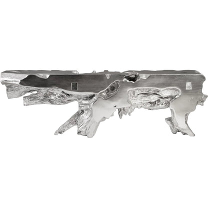 Freeform Console Table by Phillips Collection. Made from unique in a rustic style.