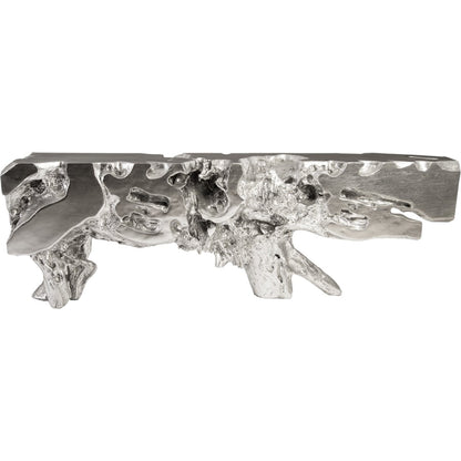 Freeform Console Table by Phillips Collection. Made from unique in a rustic style.