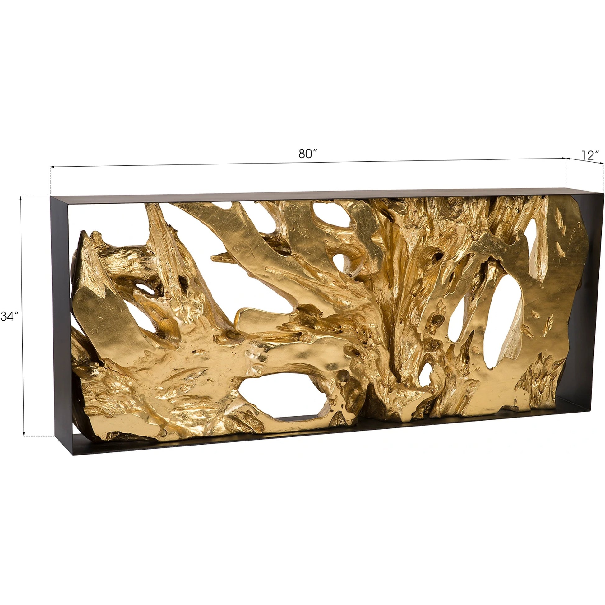 Cast Root Console Table by Phillips Collection. Made from unique in a coastal style.