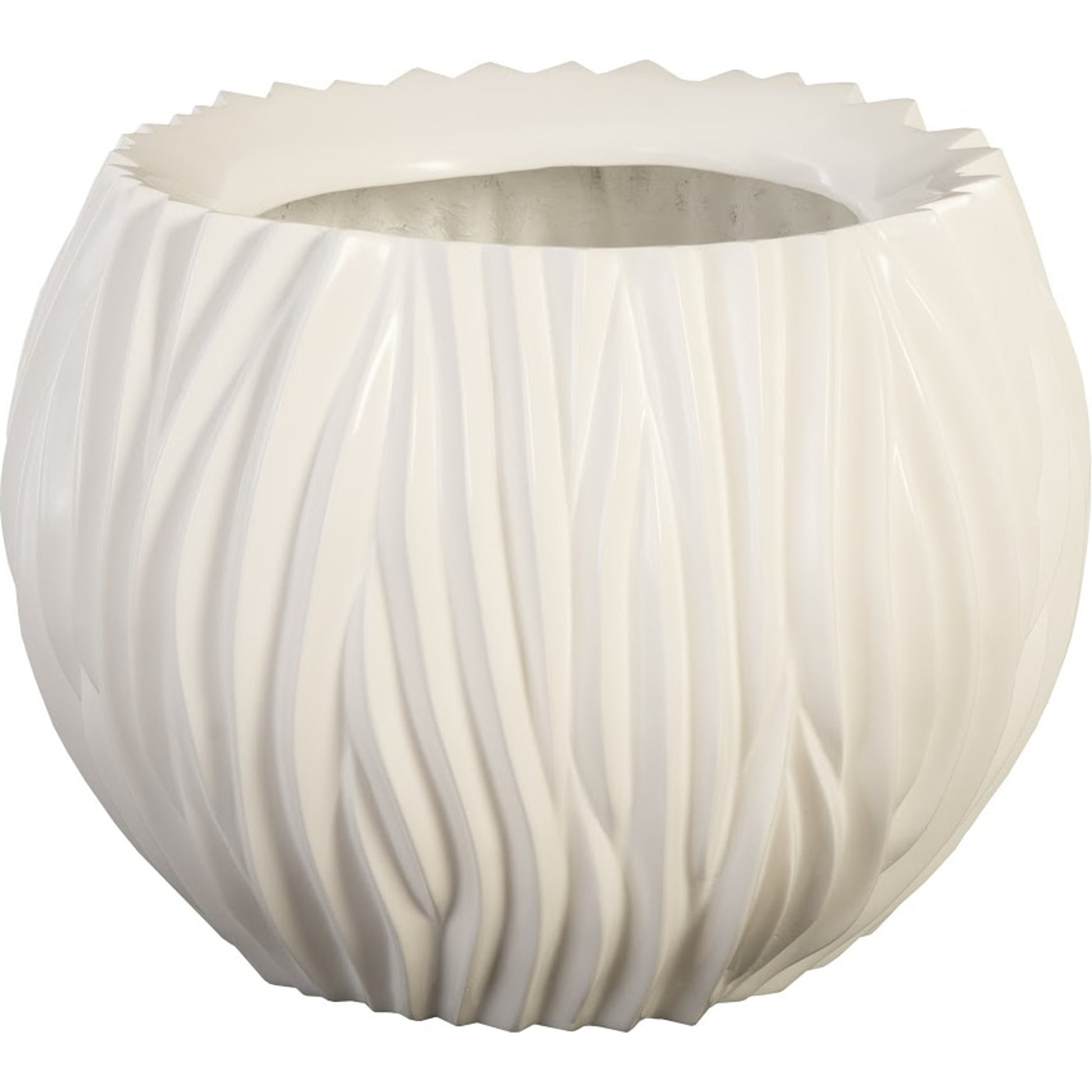 Alon Planter by Phillips Collection. Made from resin in a coastal style.