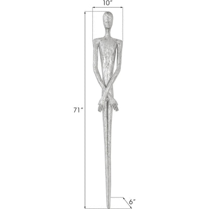 Skinny Male Wall Art by Phillips Collection. Made from resin in a eclectic & global style.