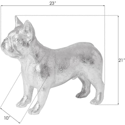 French Bulldog by Phillips Collection. Made from resin in a modern style.