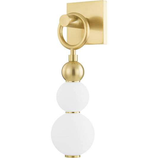 Perrin 1 Light Wall Sconce by Hudson Valley. Made from iron, aluminum in a modern style.