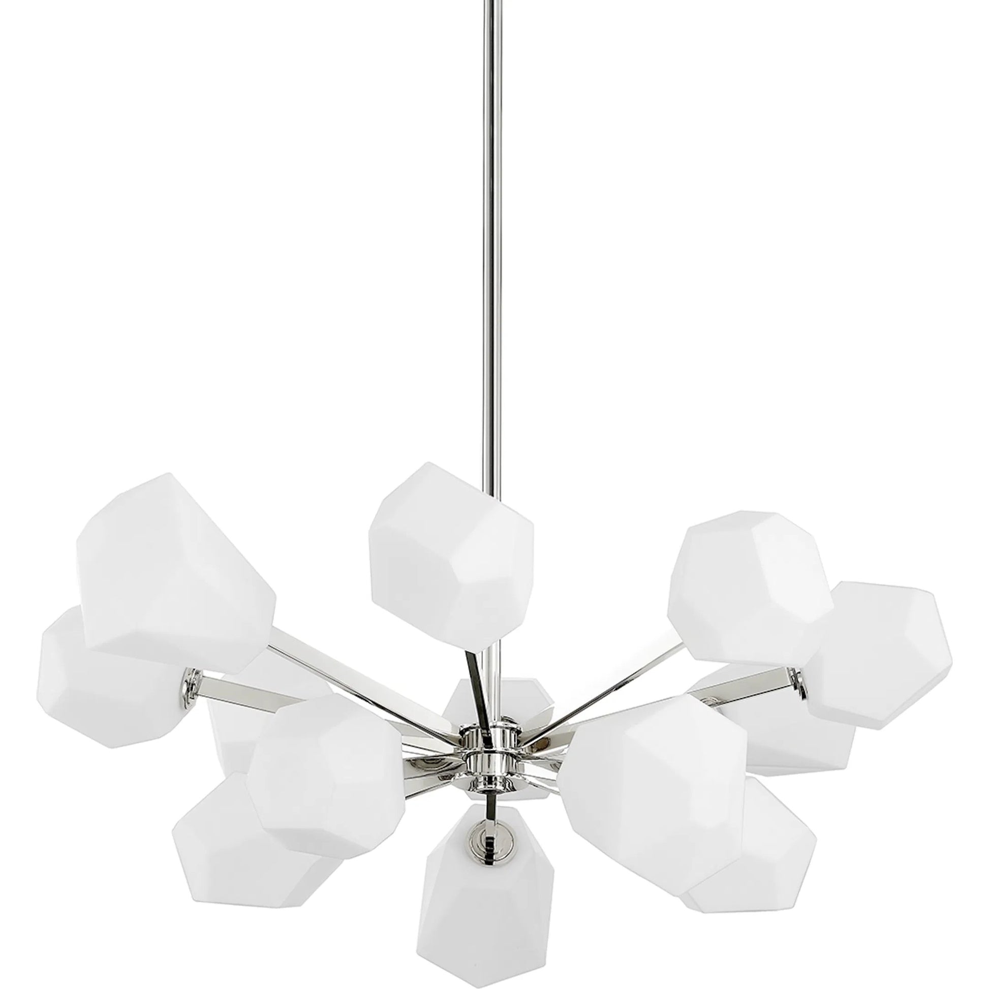 Tring 13 Light Chandelier by Hudson Valley. Made from steel in a modern style.