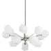 Tring 13 Light Chandelier by Hudson Valley. Made from steel in a modern style.