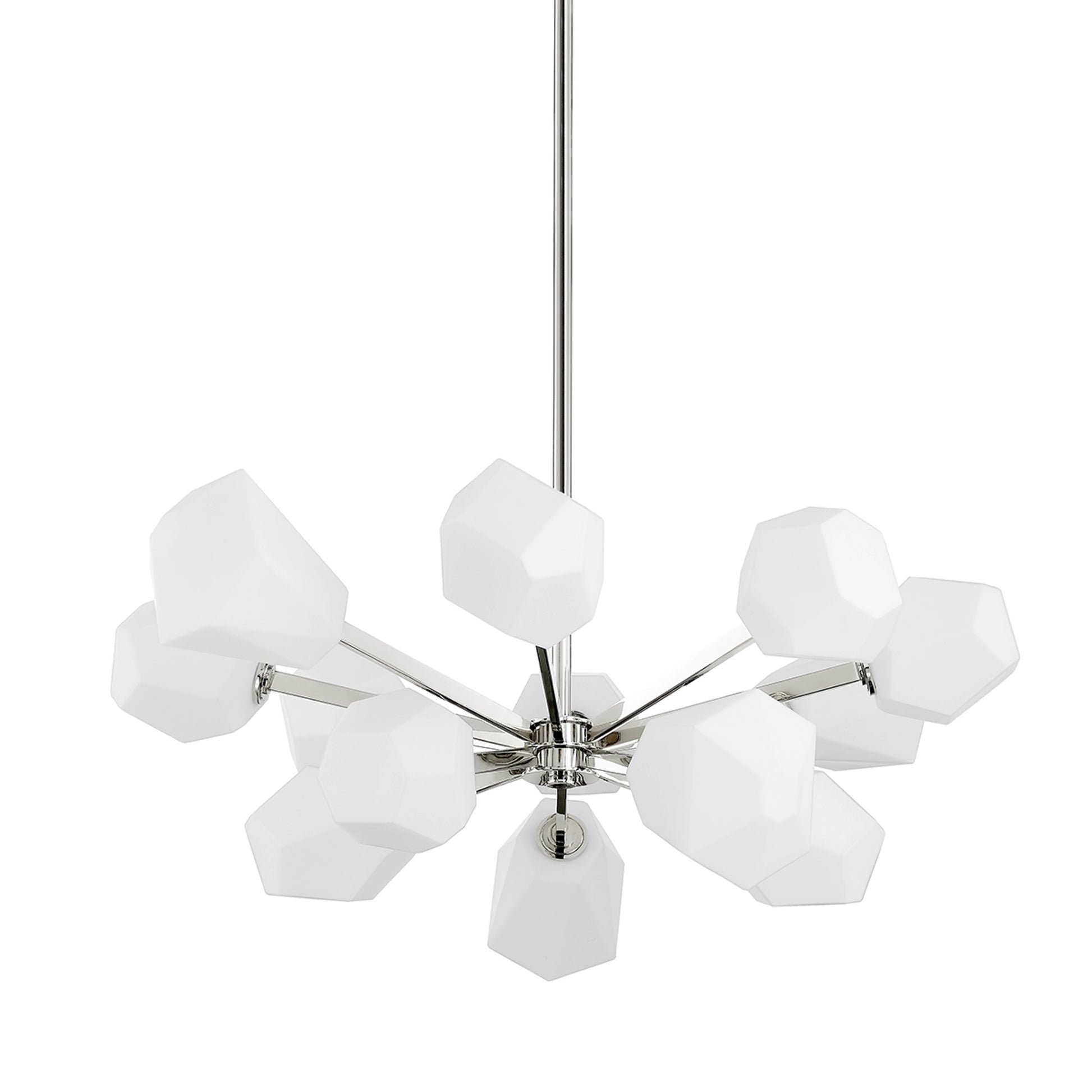 Tring 13 Light Chandelier by Hudson Valley. Made from steel in a modern style.