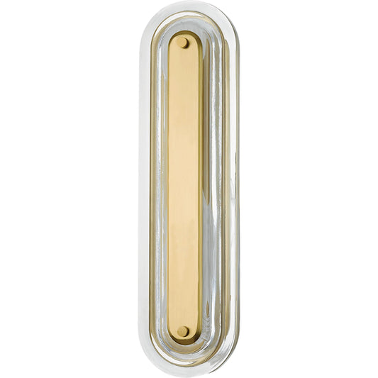 Litton 1 Light Wall Sconce by Hudson Valley. Made from steel in a modern style.