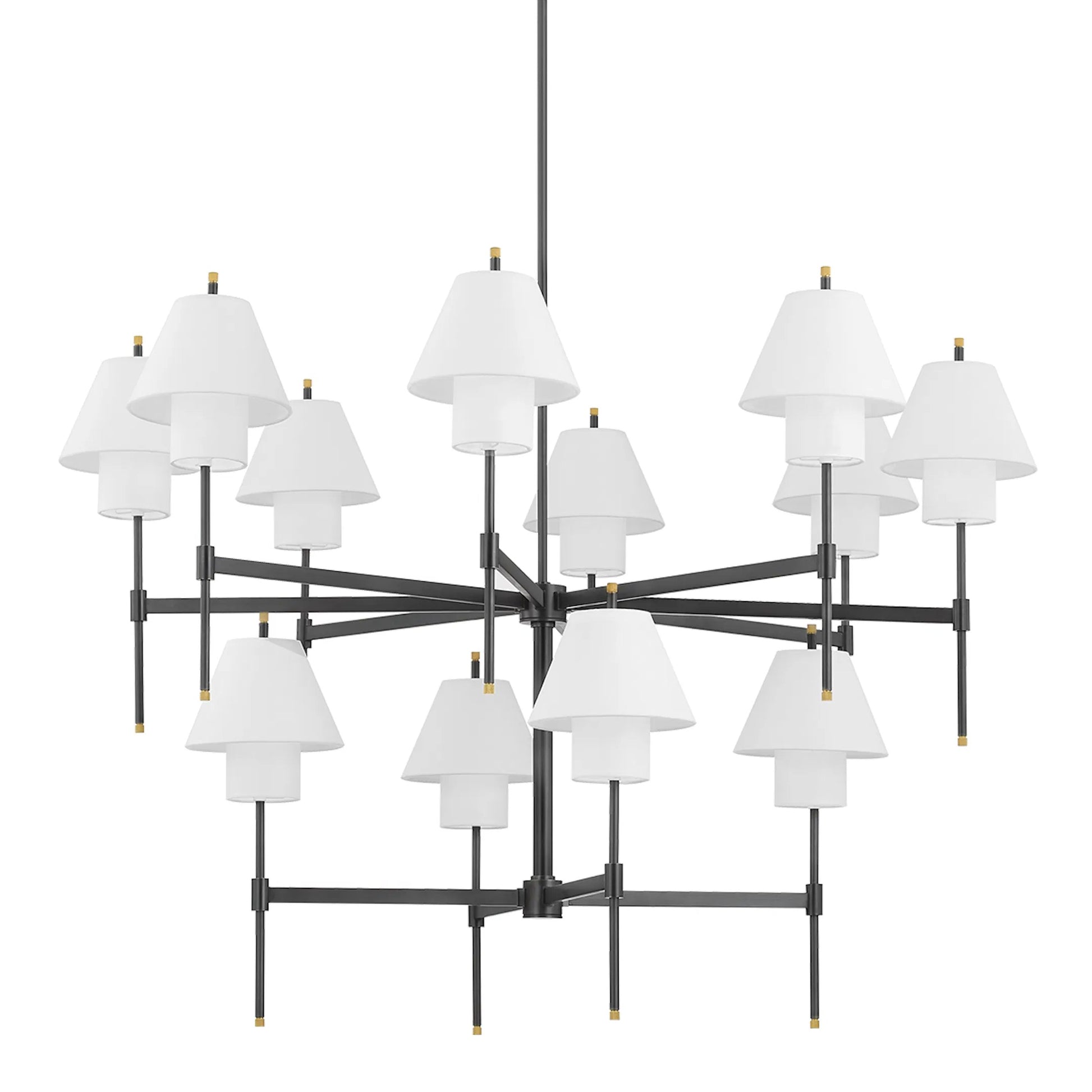 Clinton Wall Sconce by Hudson Valley. Made from brass in a modern style.