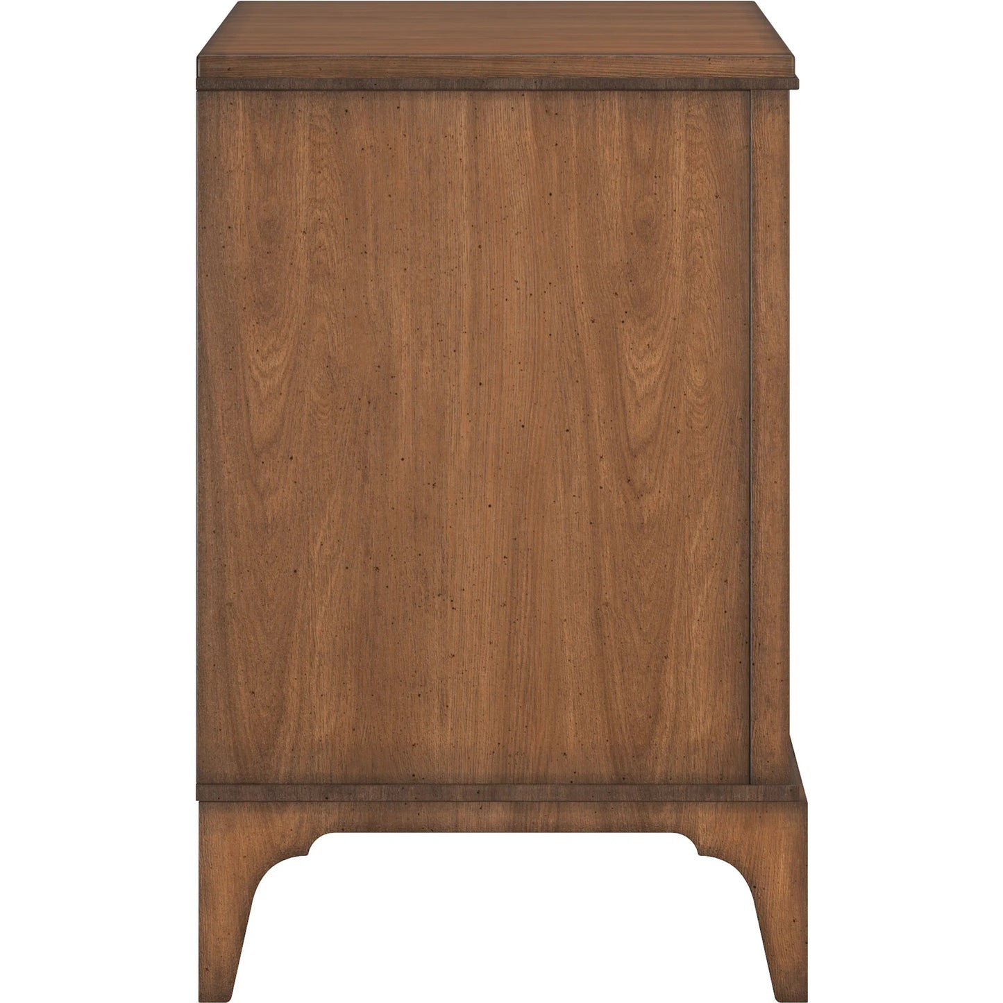 003 SI-2514166 | Additional Silo | Harbor 3 Drawer Nightstand by A.R.T. Furniture in lakeside sepia. Made from rubber wood solid, prima vera quarter cut, light figure veneer in a traditional style.