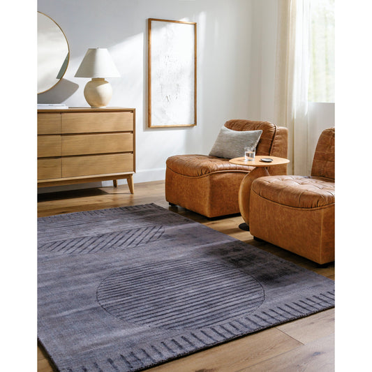 Pier Rug - 484691 by Surya in grey, silver. Made from viscose in a unique style.