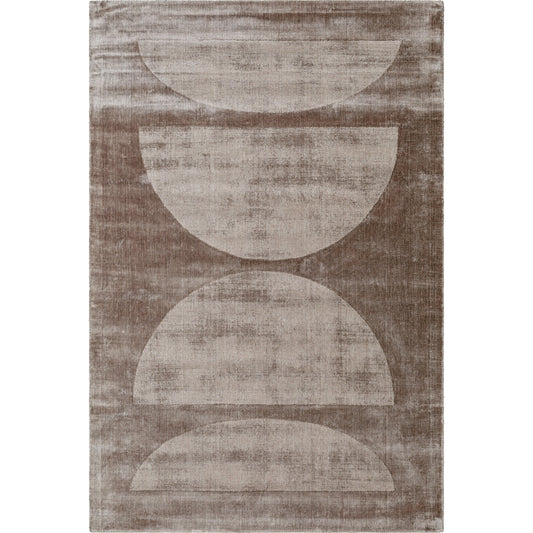 Pier Rug - 484702 by Surya in grey, sage, metallic - silver, eggplant. Made from viscose in a unique style.