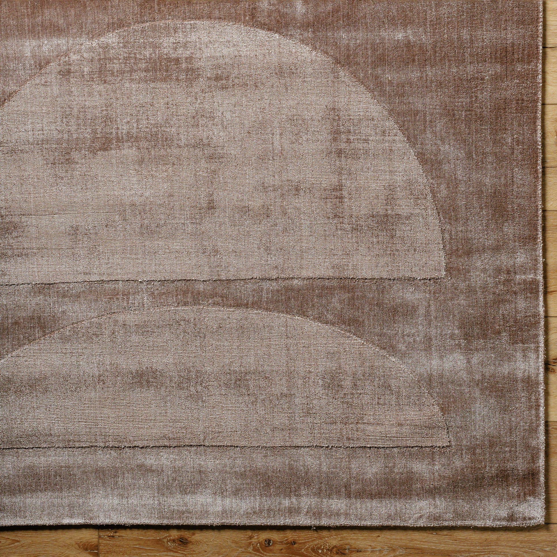 Pier Rug - 484702 by Surya in taupe, sandstone, mocha. Made from viscose in a unique style.